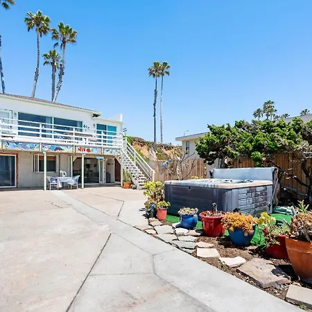 Beachfront Cottage Upper Unit Oceanside Exterior foto